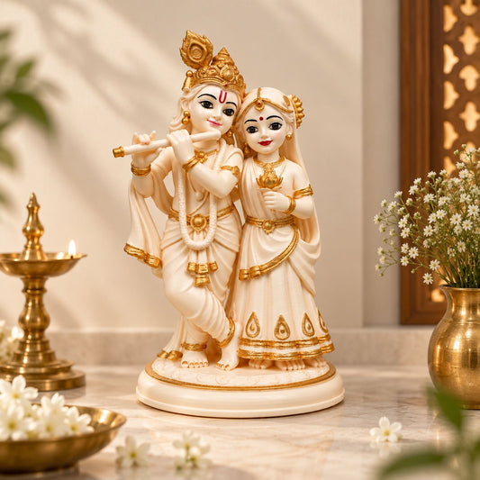 Radha Krishna | 3D Printed Decorative Idol