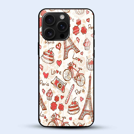 Love In Paris Mobile Back Cover Main Image