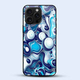 3D Abstract Waves Mobile Back Cover Main Image