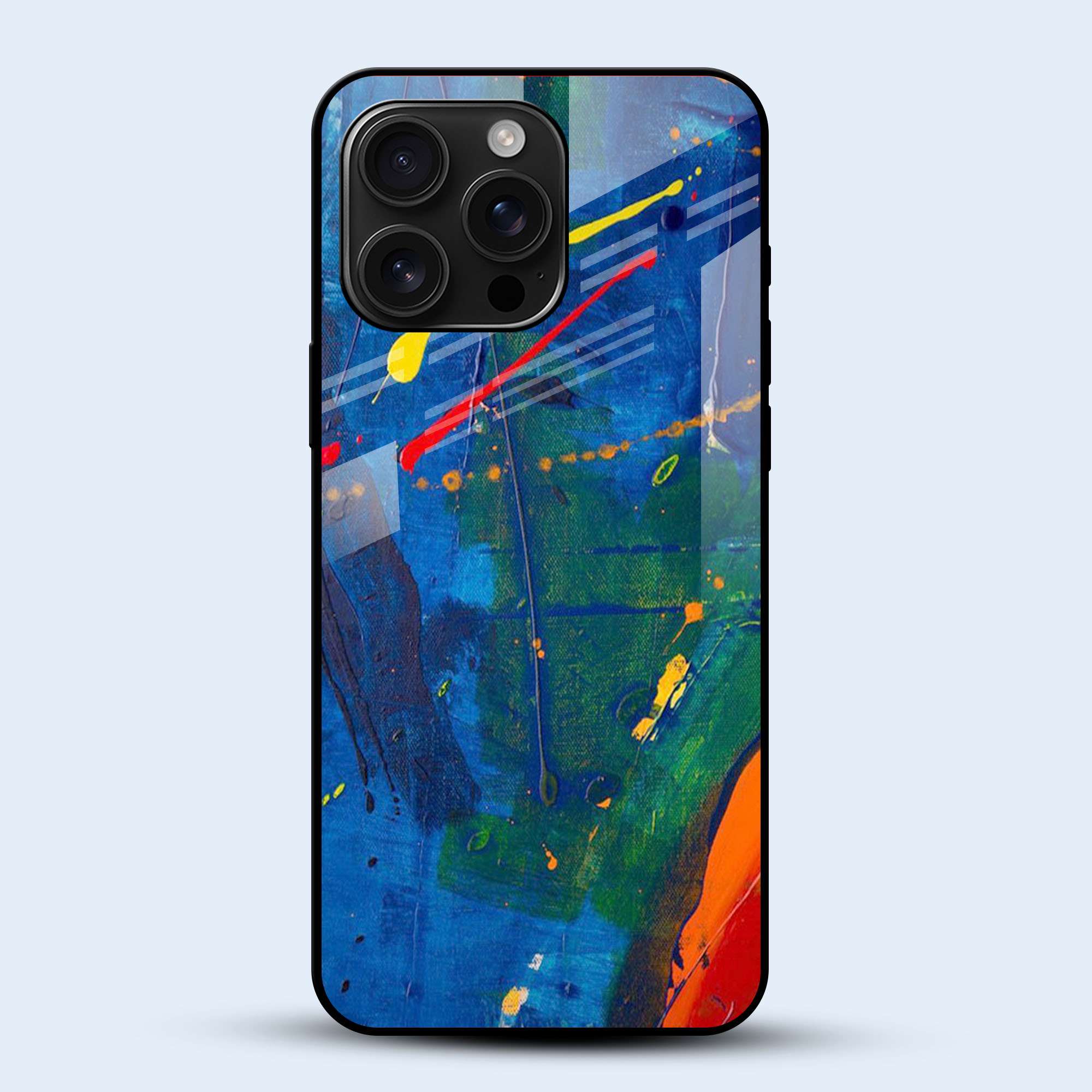 Abstract Paint Mobile Back Cover Main Image