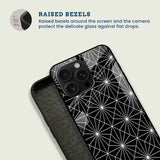 Abstract Star Mobile Back Cover Bezel Image