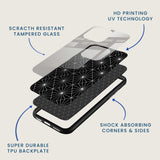 Abstract Star Mobile Back Cover Layer Image