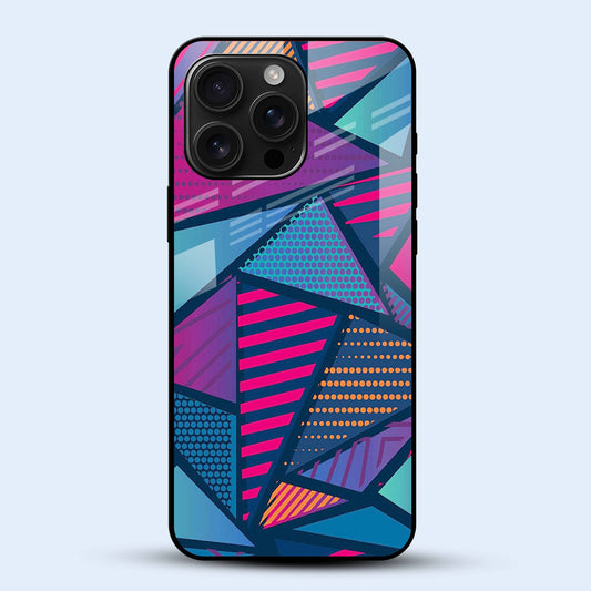 Abstract Triangles Mobile Back Cover Main Image