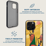 African Sunset Mobile Back Cover Brand Image