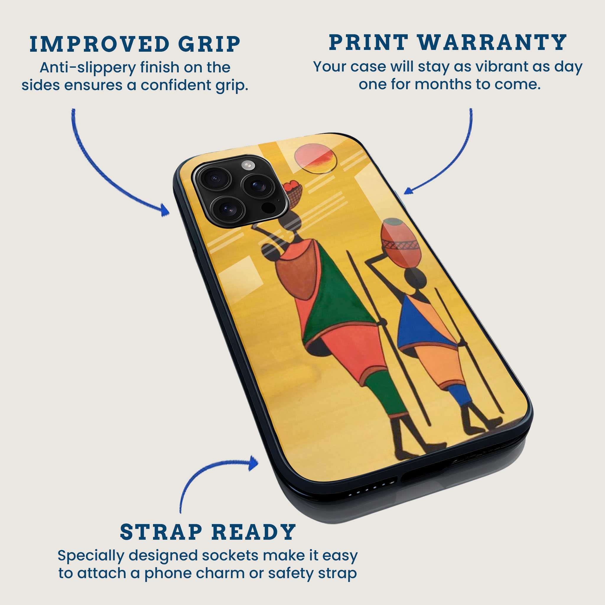 African Sunset Mobile Back Cover Feature Image