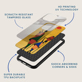 African Sunset Mobile Back Cover Layer Image