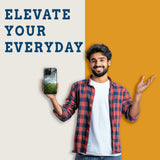 Alone But Happy Mobile Back Cover Man Image