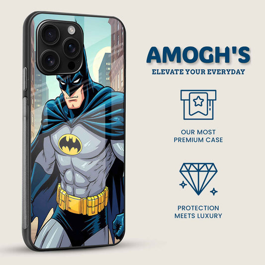 Angry Batman Mobile Back Cover Side Image