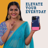 Argyle Peppy Mobile Back Cover Woman Image