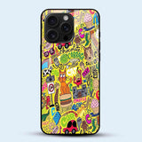Artsy Doodle Mania Mobile Back Cover Main Image