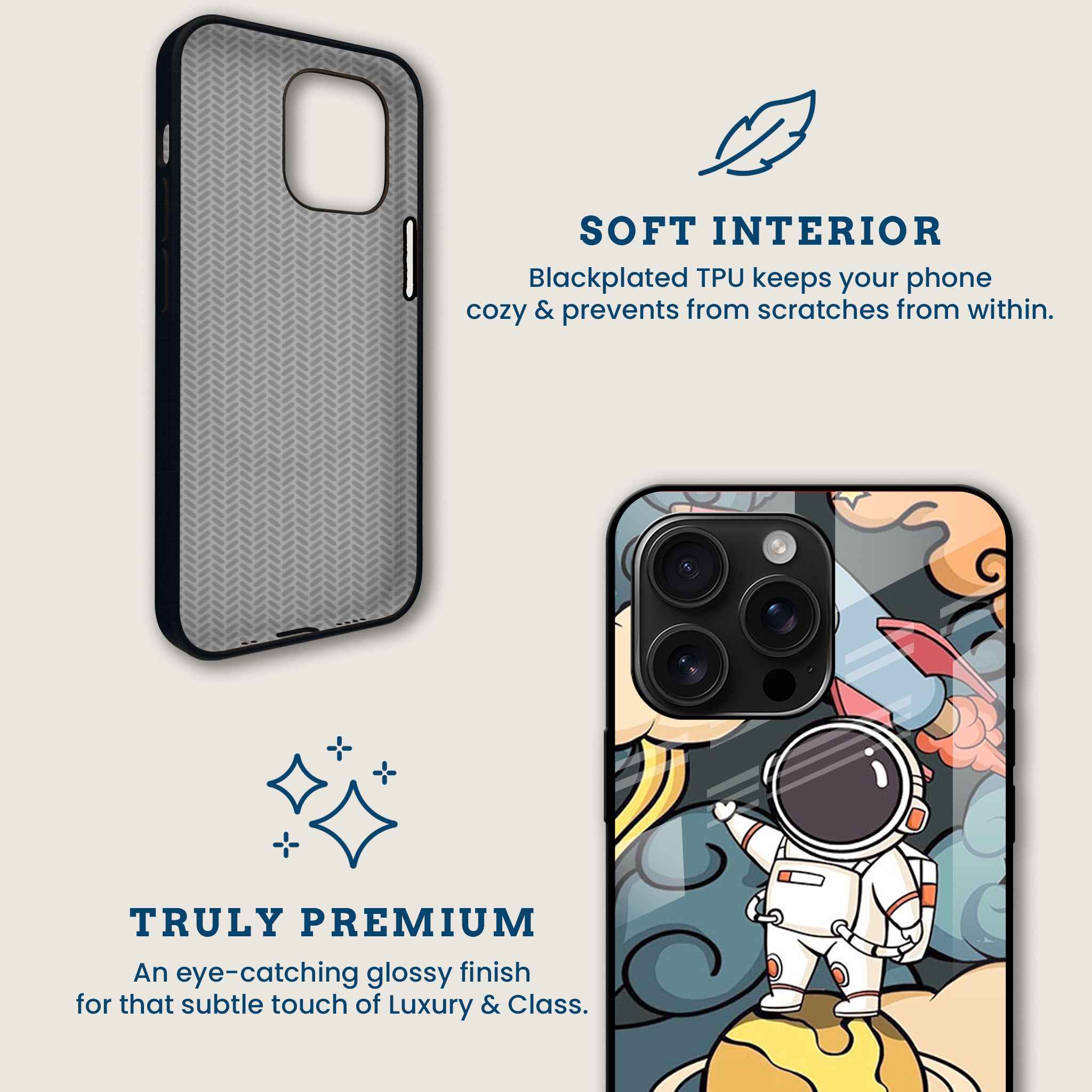 Astro Toon Mobile Back Cover Brand Image