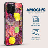 Autumn Drops Mobile Back Cover Side Image