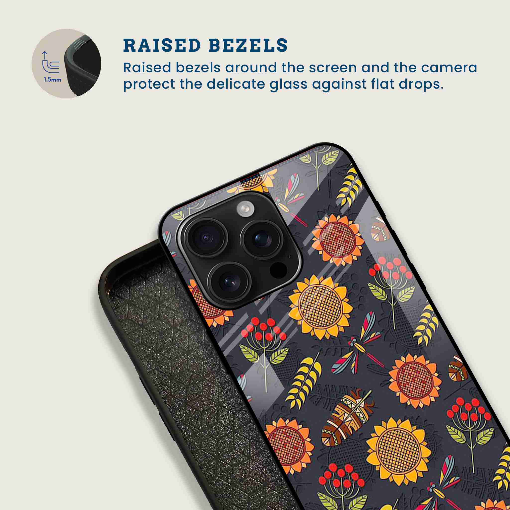 Autumn Harvest Mobile Back Cover Bezel Image
