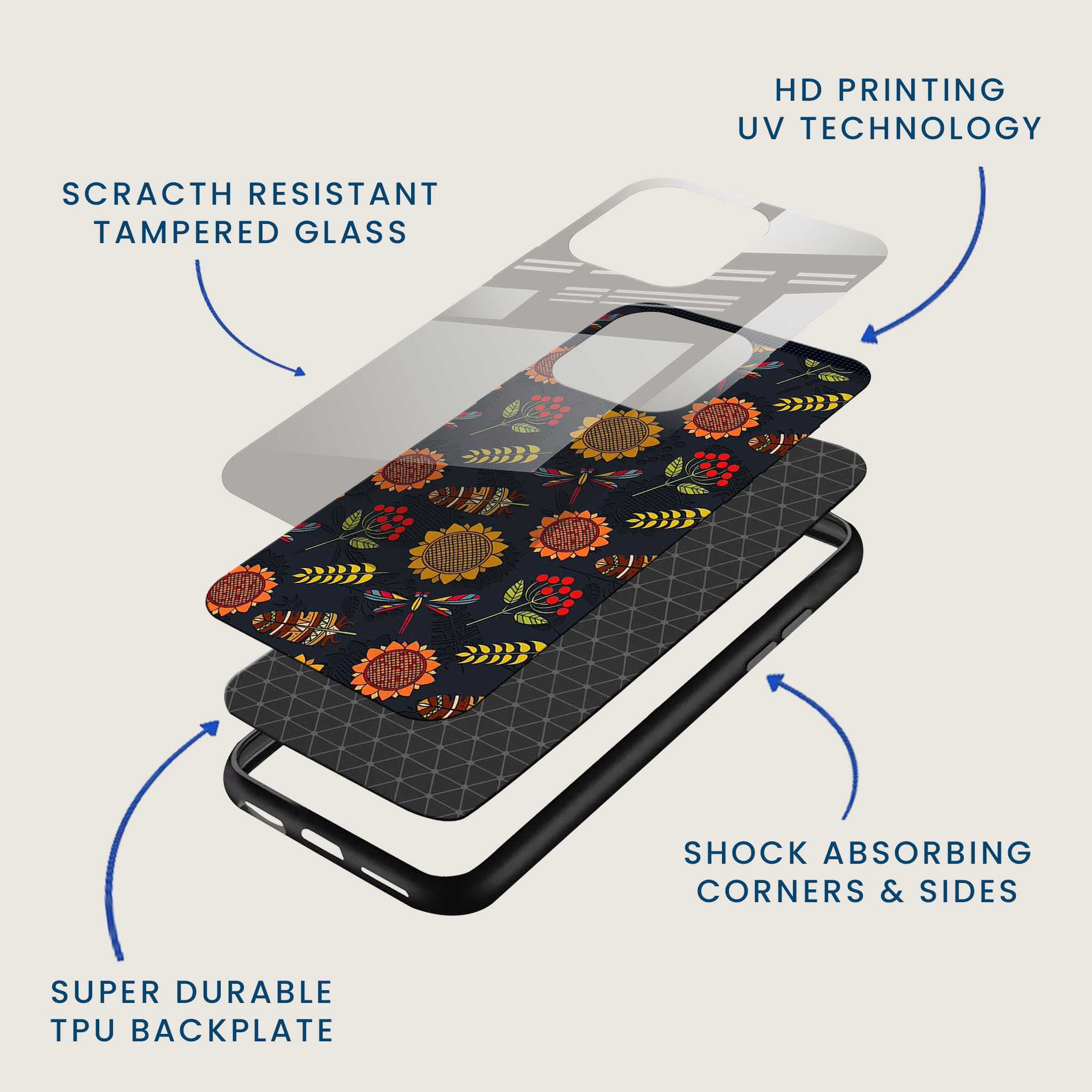 Autumn Harvest Mobile Back Cover Layer Image
