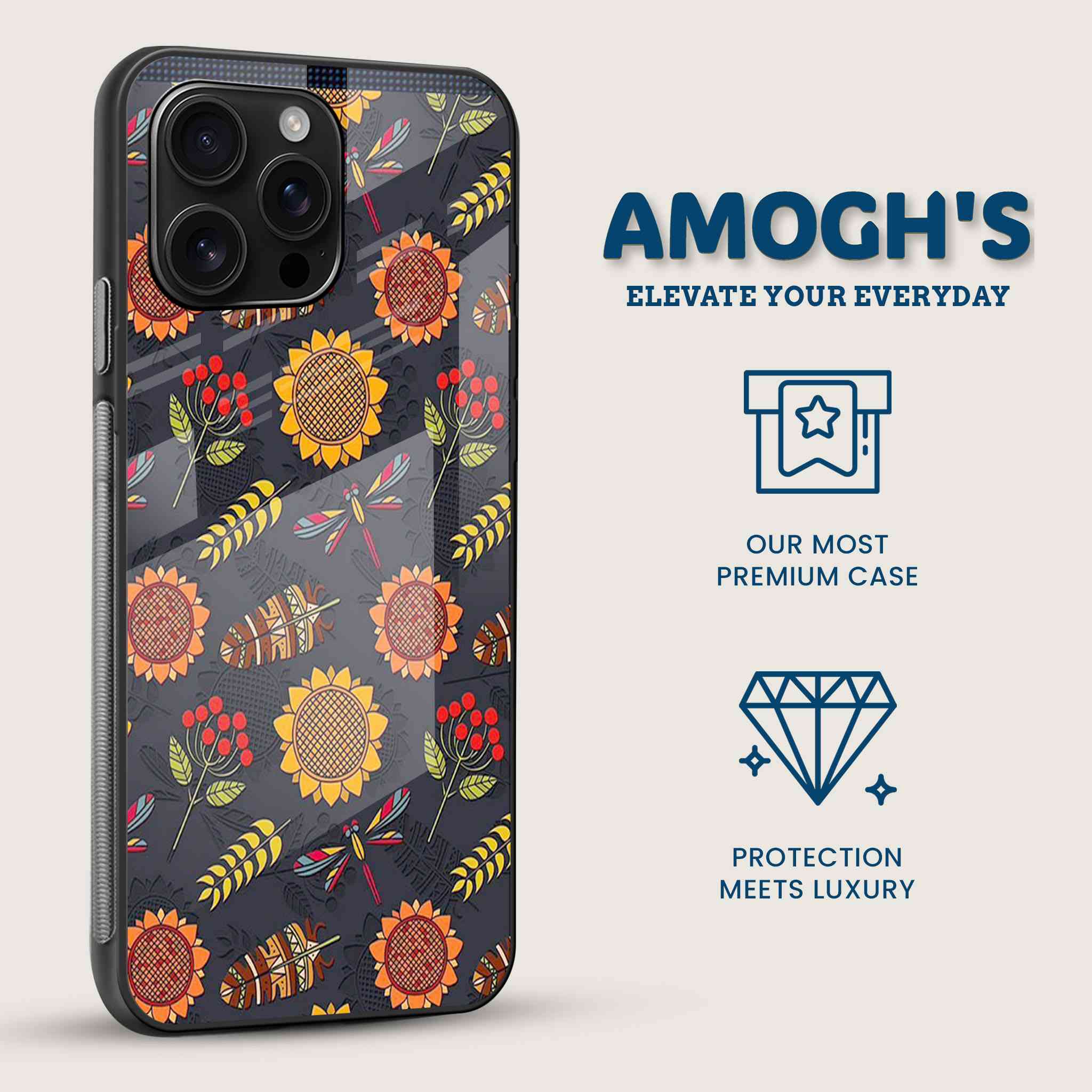 Autumn Harvest Mobile Back Cover Side Image