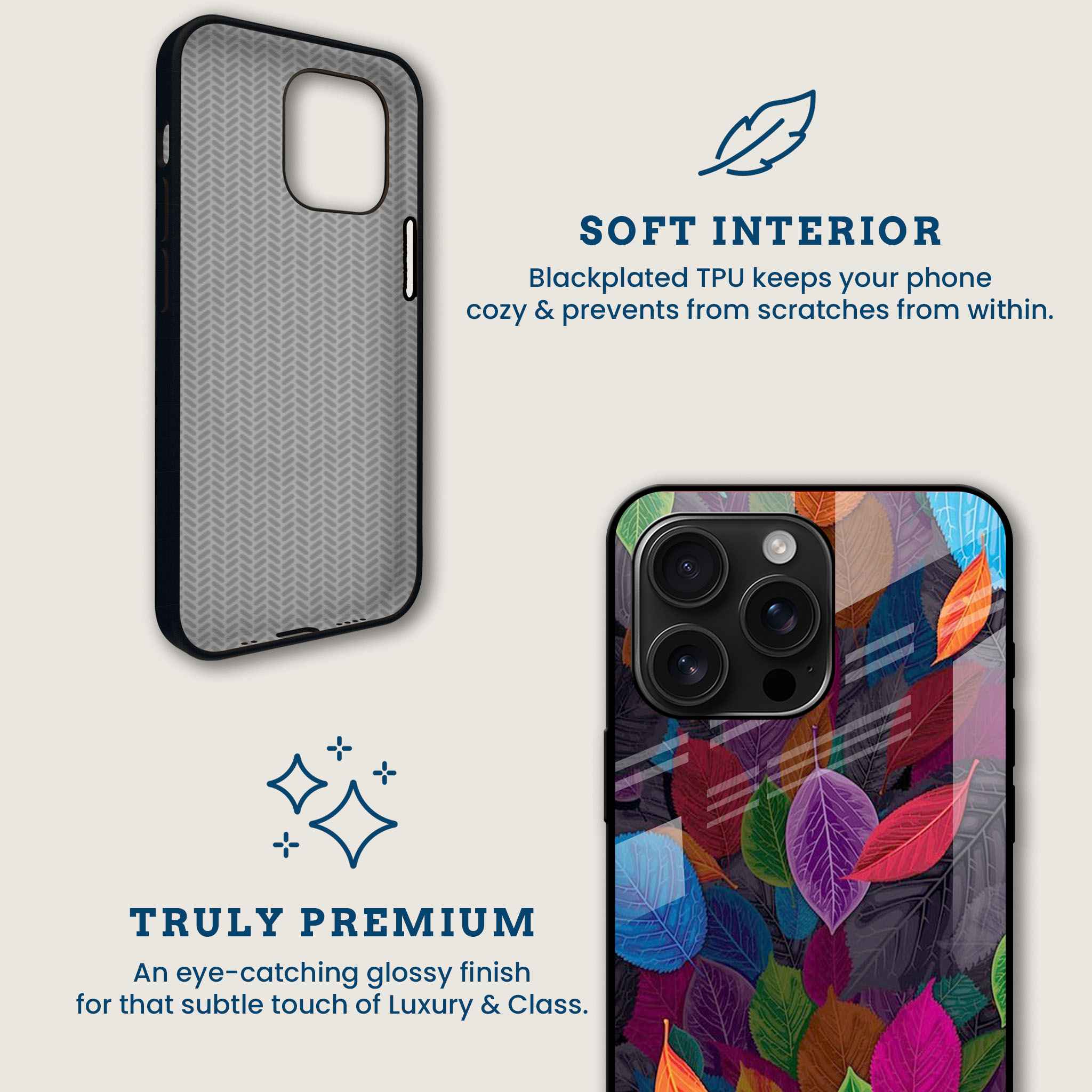 Autumn Hues Mobile Back Cover Brand Image