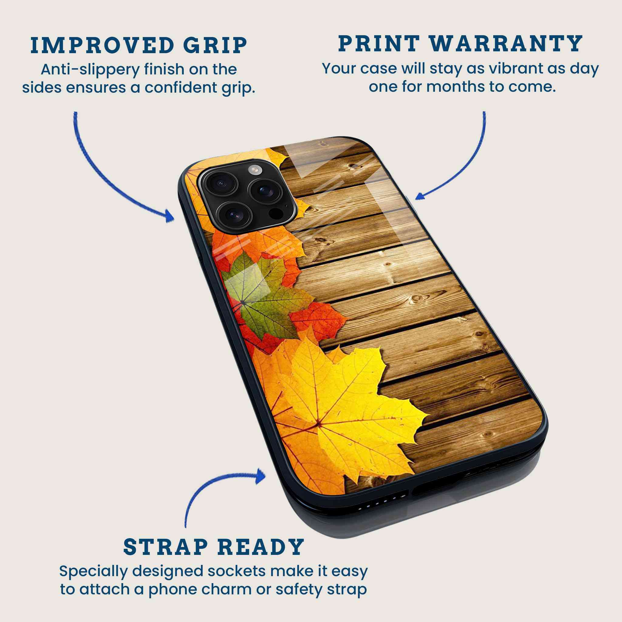 Autumn Leaves Mobile Back Cover Feature Image