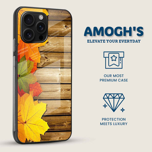 Autumn Leaves Mobile Back Cover Side Image