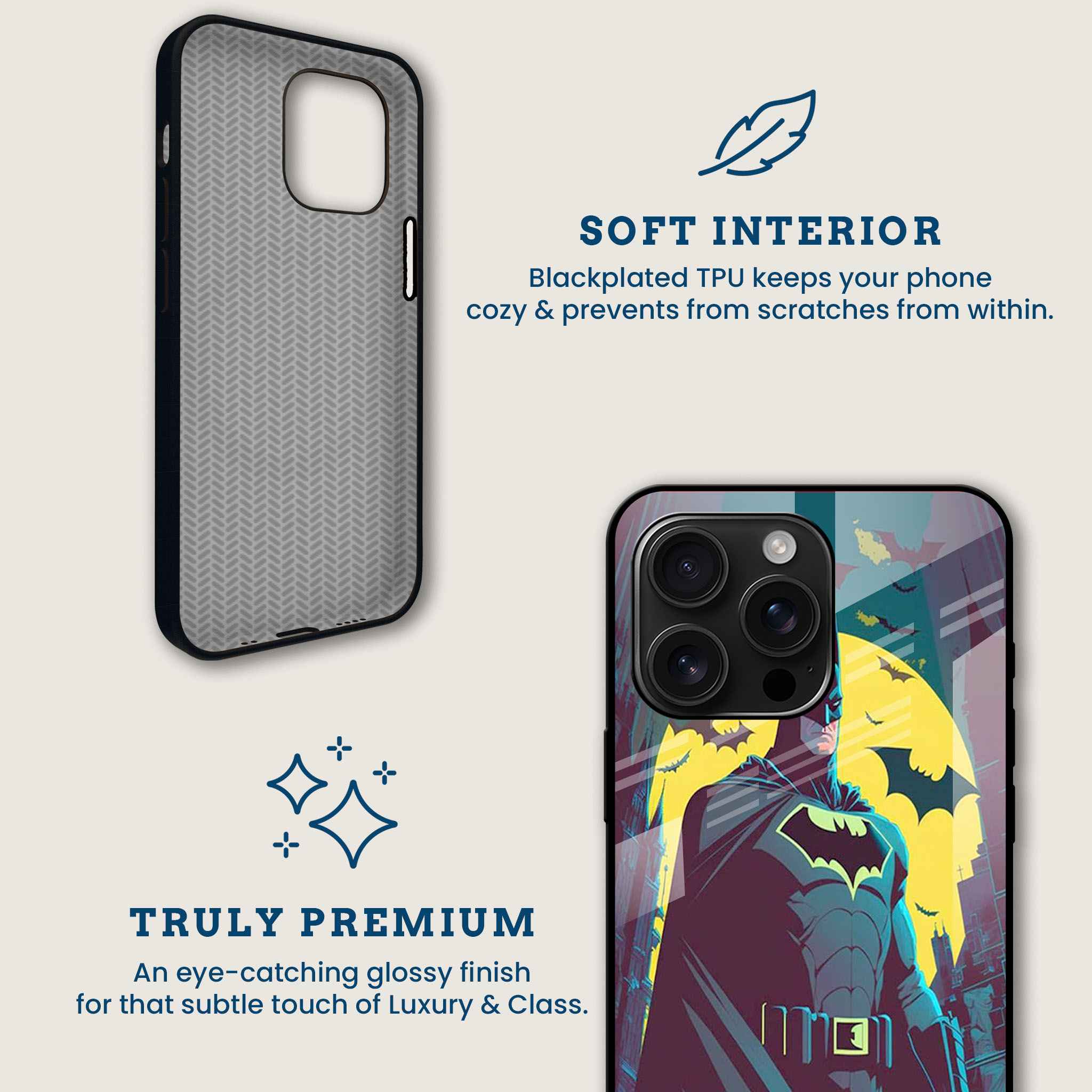 Batman Returns Mobile Back Cover Brand Image