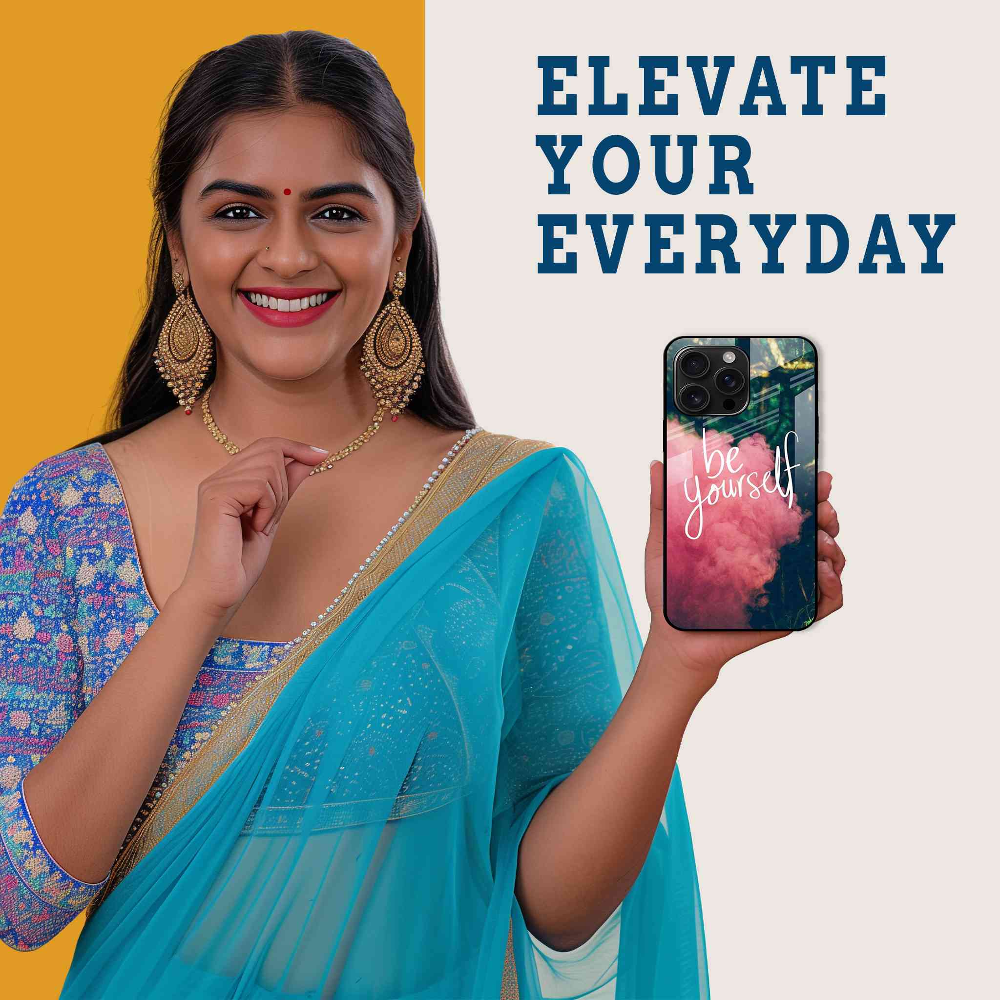 Beach Vibe Mobile Back Cover Woman Image