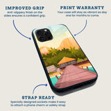 Beach Vibe Mobile Back Cover Feature Image