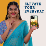 Be Wild And Free Mobile Back Cover Woman Image