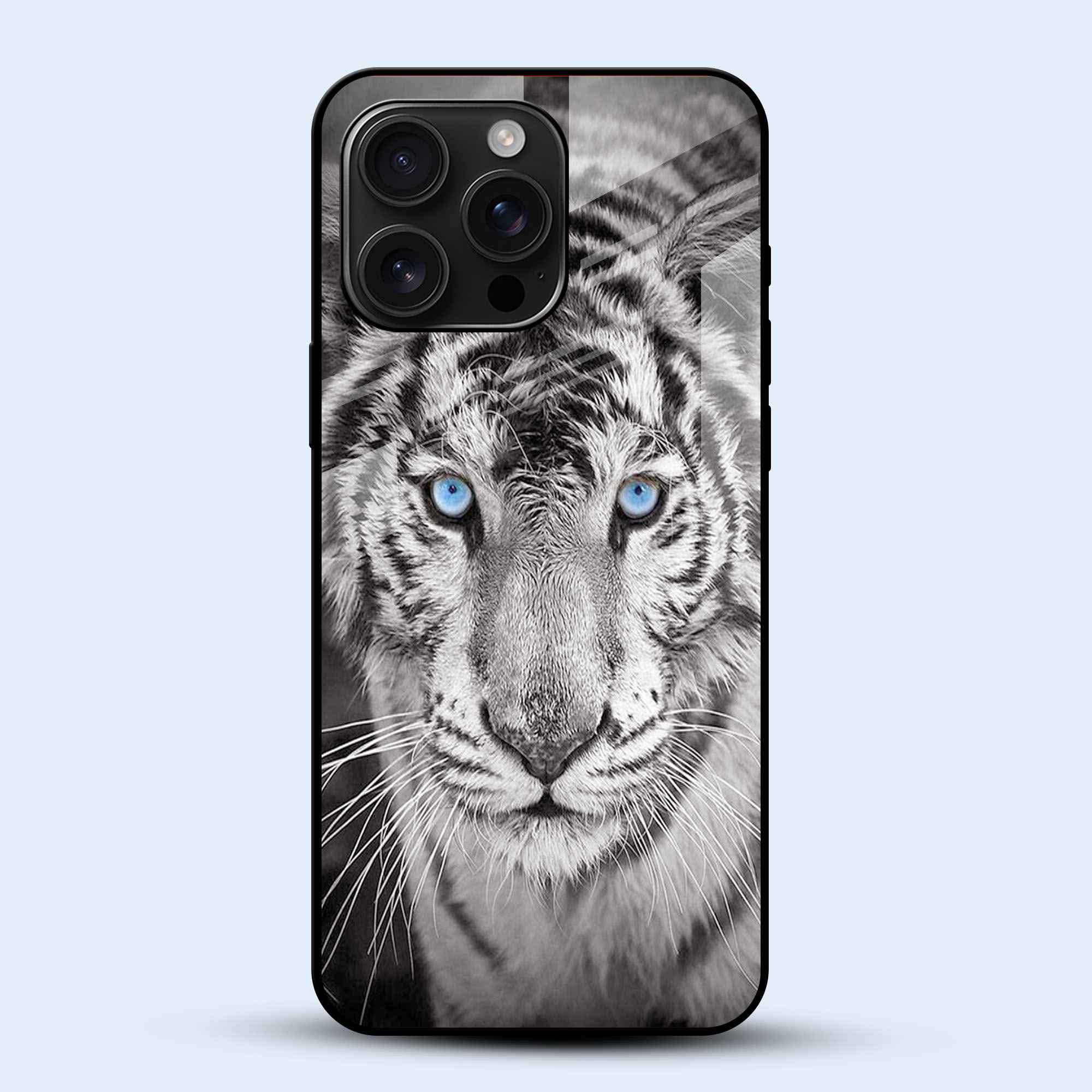 Blue Eye Tiger Mobile Back Cover Main Image