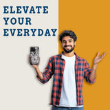 Blue Eye Tiger Mobile Back Cover Man Image