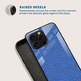 Blue Mosaic Art Mobile Back Cover Bezel Image