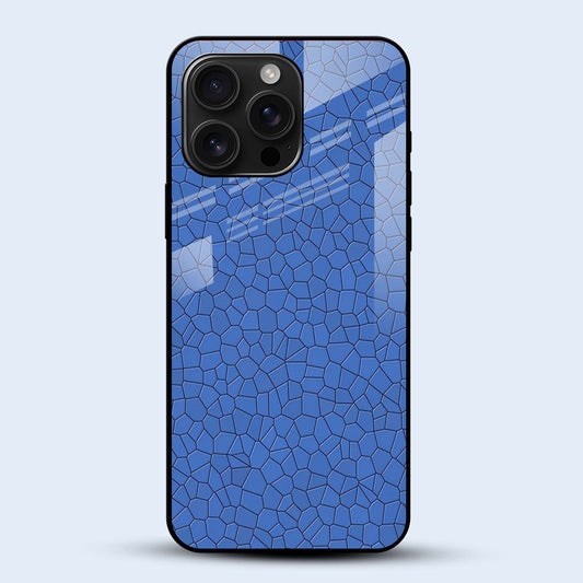 Blue Mosaic Art Mobile Back Cover Main Image