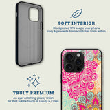 Bohemian Mandala Vibes Mobile Back Cover Brand Image