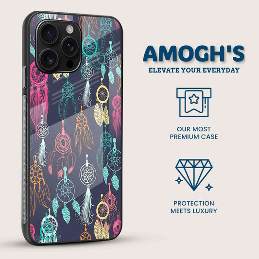 Boho Dreamcatcher Vibes Mobile Back Cover Side Image