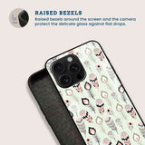 Boho Pastel Feather Mobile Back Cover Bezel Image