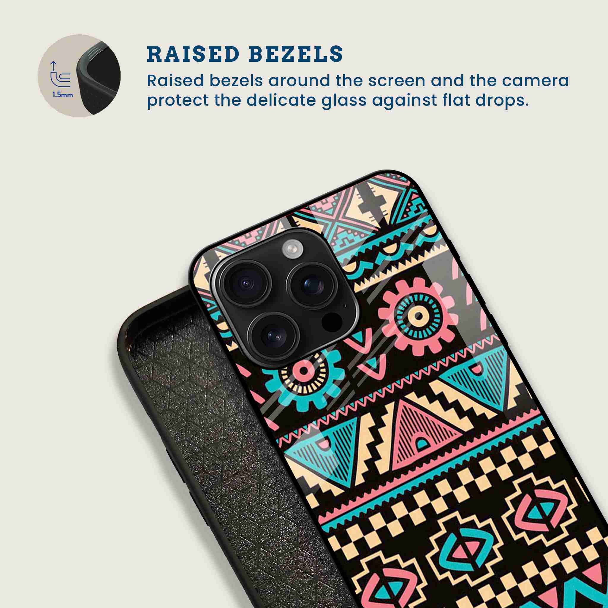 Boho Vibes Mobile Back Cover Bezel Image