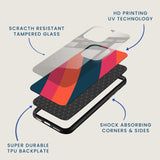 Bold Stripes Mobile Back Cover Layer Image