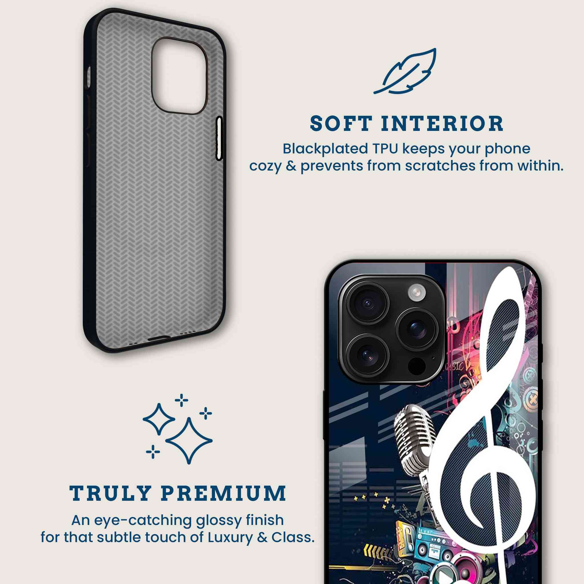 Boombox Beat Swag Mobile Back Cover Brand Image
