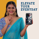 Boombox Beat Swag Mobile Back Cover Woman Image