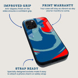 Brushstroke Swirl Mobile Back Cover Feature Image
