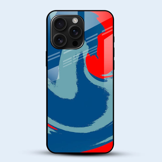 Brushstroke Swirl Mobile Back Cover Main Image