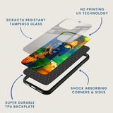 Calm Buddha Mobile Back Cover Layer Image