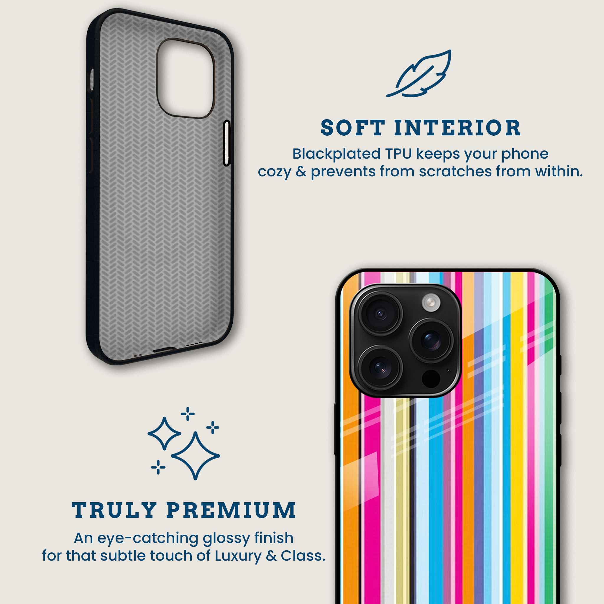 Candy Vibes Mobile Back Cover Brand Image