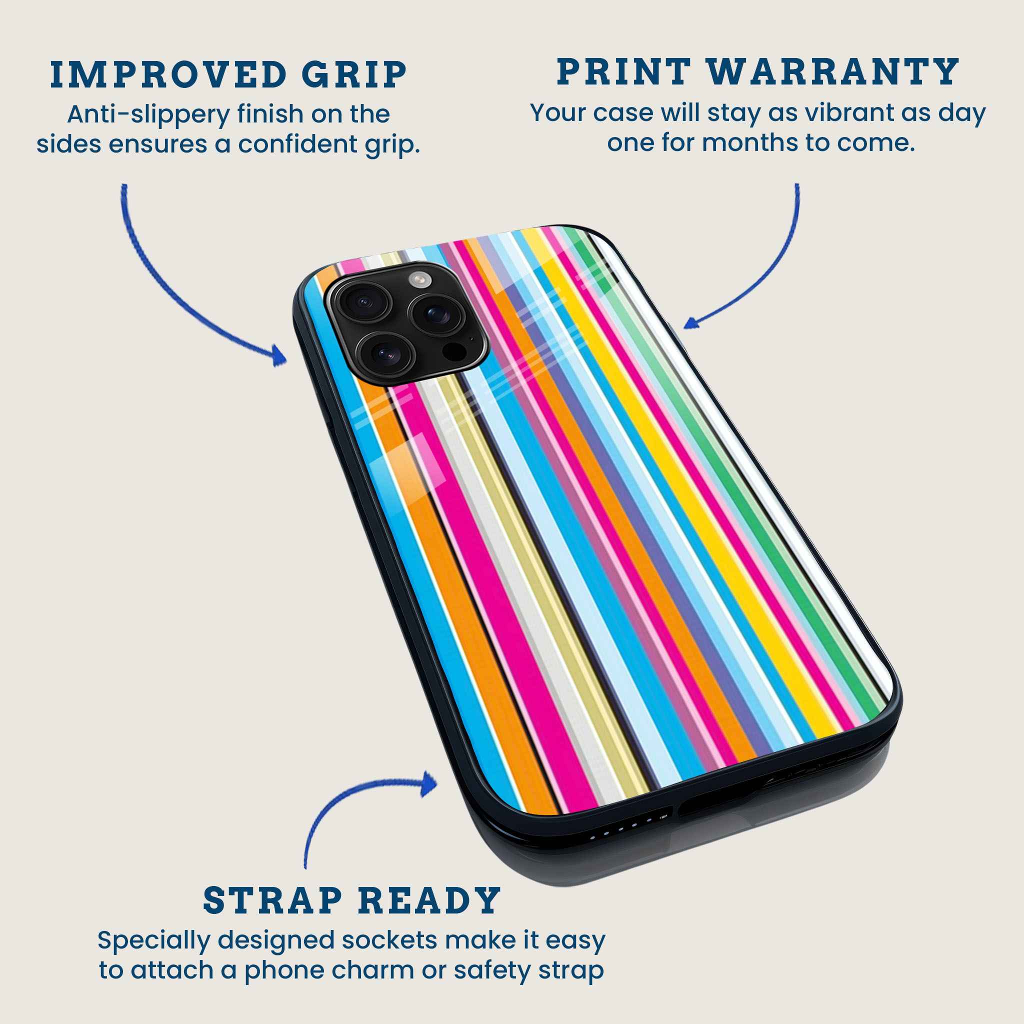 Candy Vibes Mobile Back Cover Feature Image