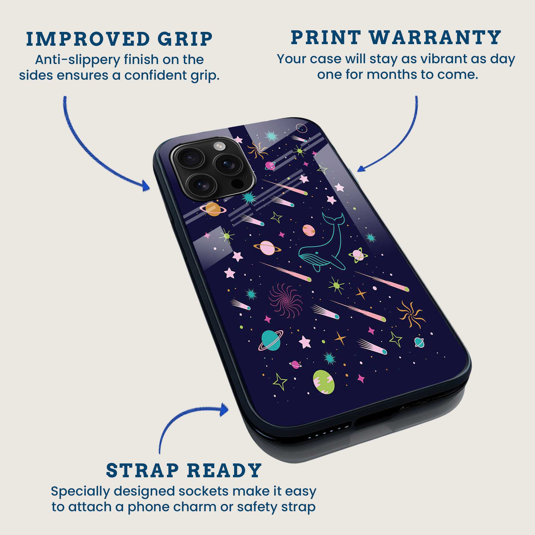 Celestial Whale Mobile Back Cover Feature Image