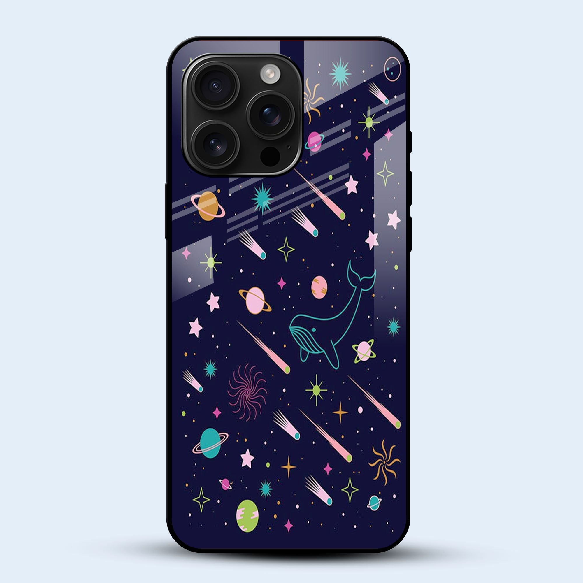 Celestial Whale Mobile Back Cover Main Image