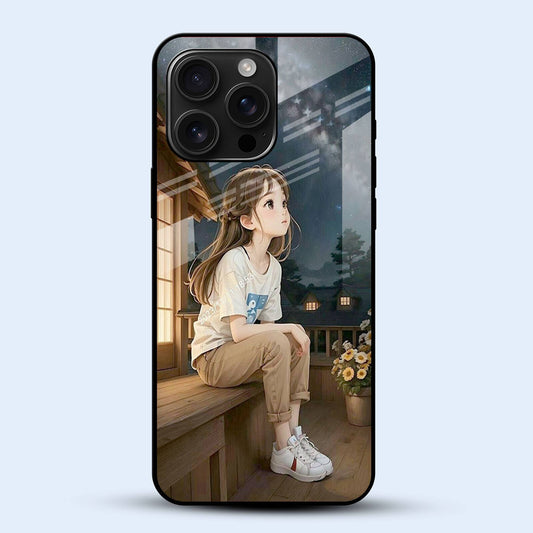 Charming Girl Mobile Back Cover Main Image