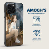 Charming Girl Mobile Back Cover Side Image