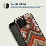 Chevron Knit Mobile Back Cover Bezel Image