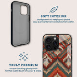 Chevron Knit Mobile Back Cover Brand Image