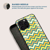 Chevron Stripe Mobile Back Cover Bezel Image