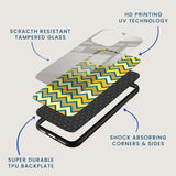 Chevron Stripe Mobile Back Cover Layer Image